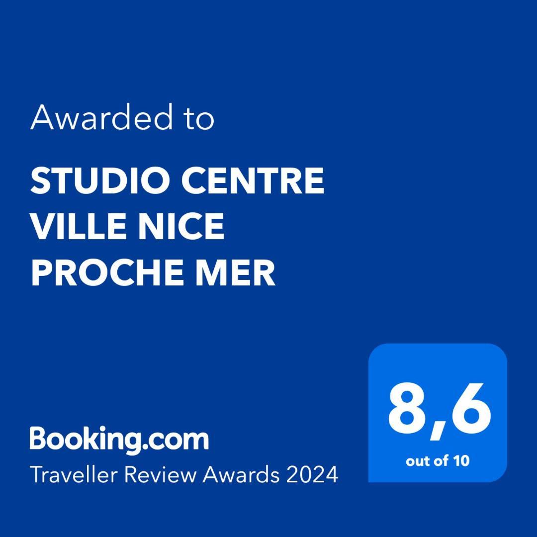 Studio Centre Ville Nice Proche Mer Exteriör bild